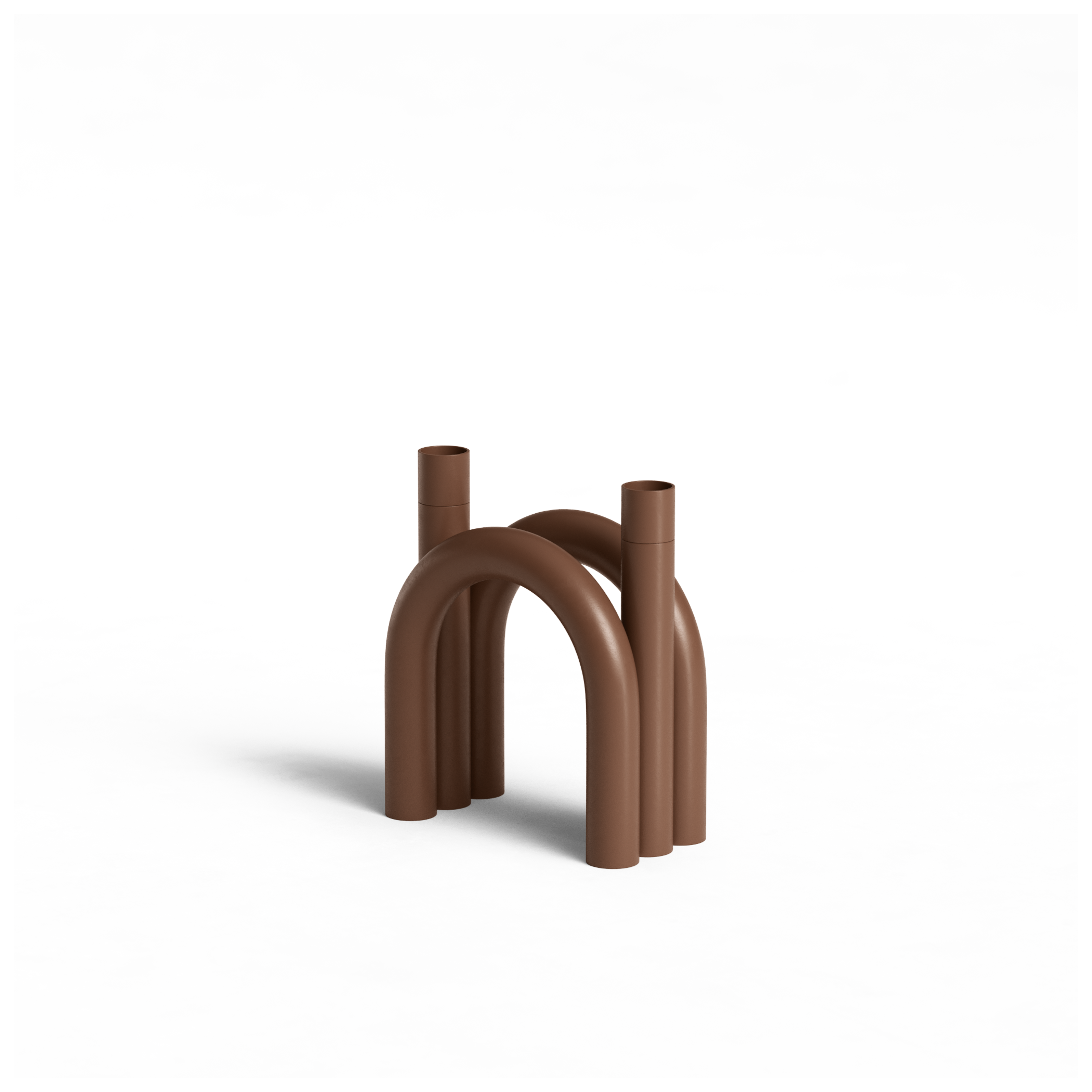 Tube Arc Candle Holder